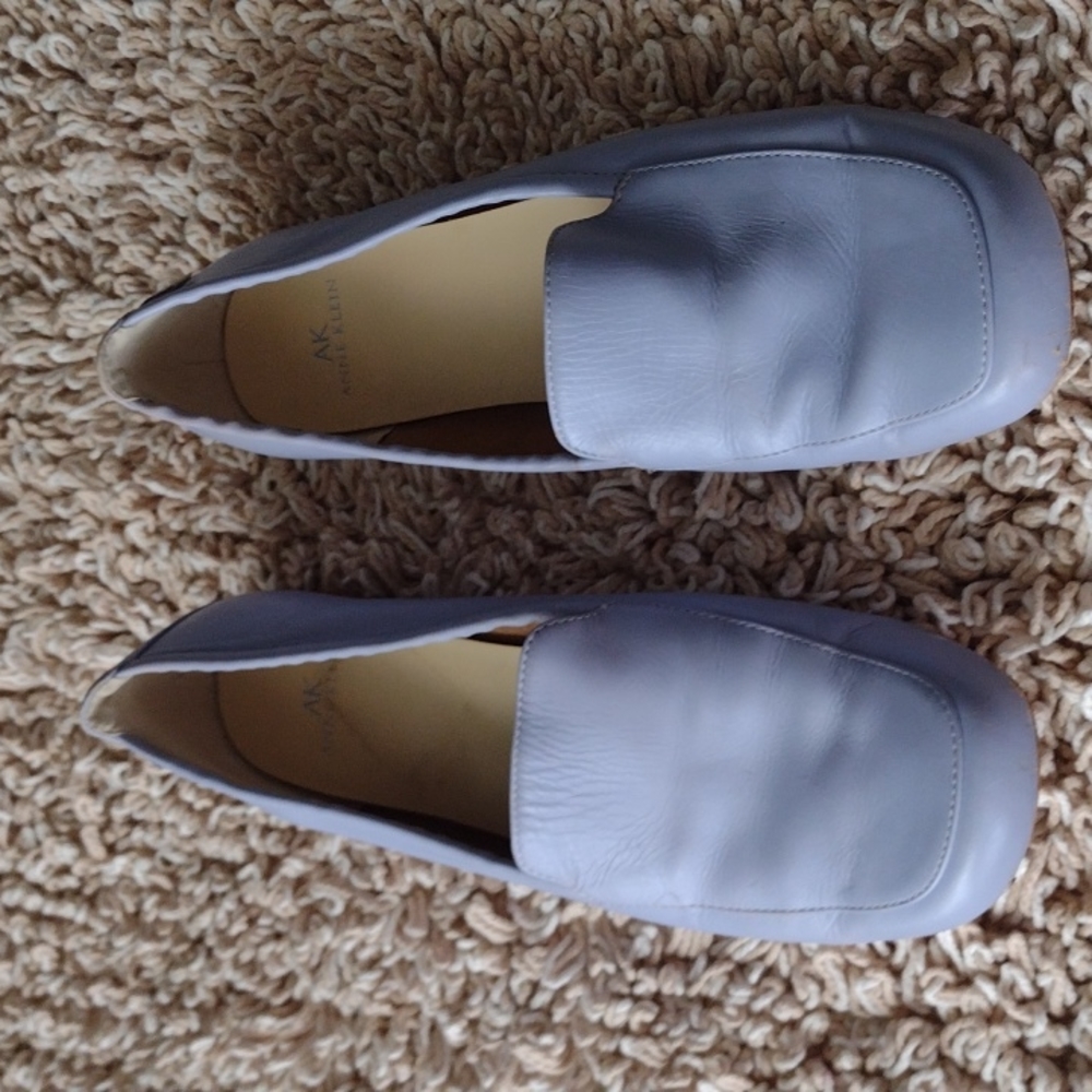 ANN KLEIN leather loafers